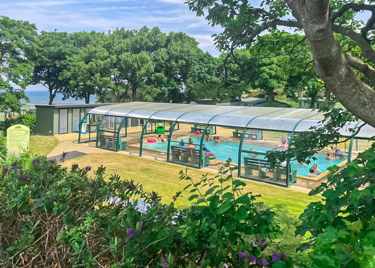 Morfa Bychan Holiday Park Llanychaiarn Екстериор снимка
